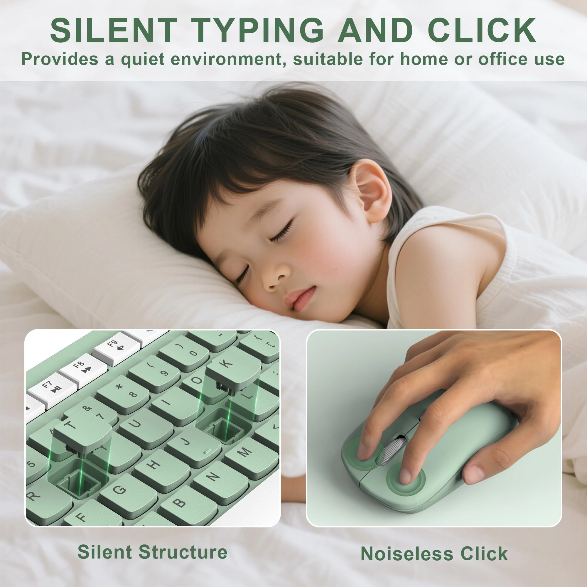Ergonomic Wireless Keyboard - Wired