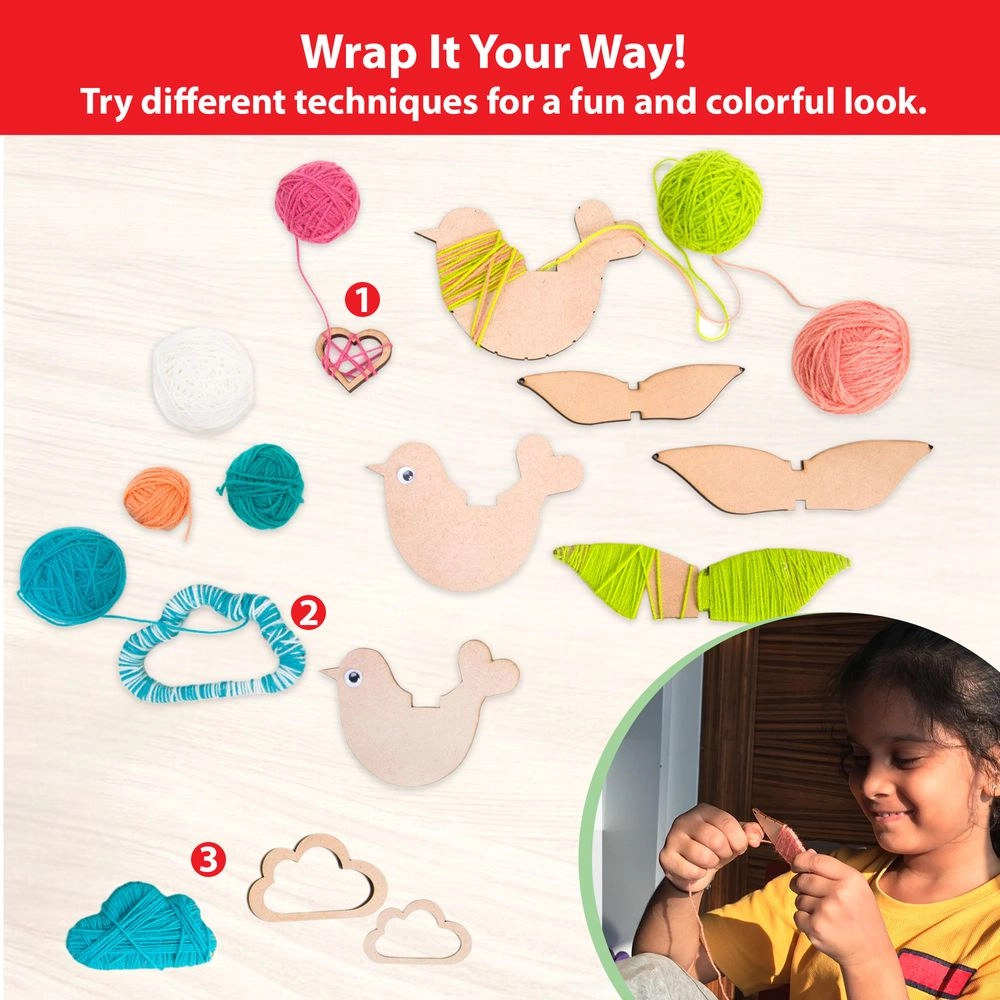 Yarn Birds Craft Kit