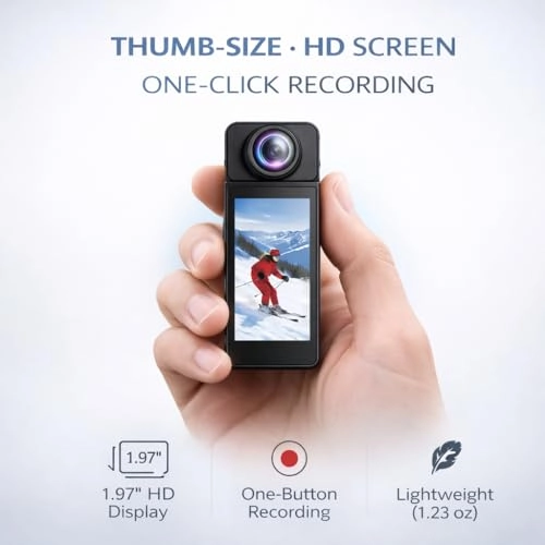 Thumb Action Camera - 4K
