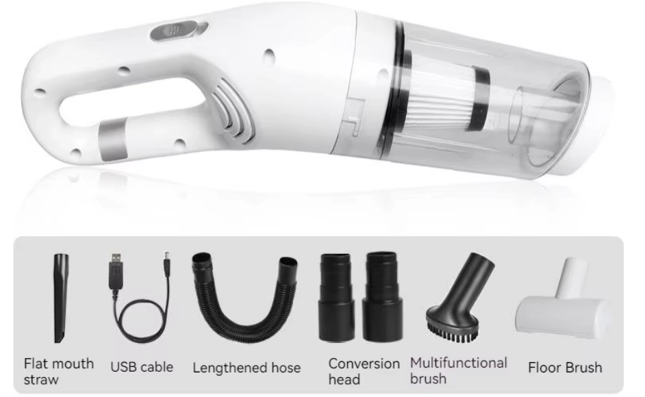 3-in-1 Cordless Vacuum Cleaner - 12000PA 120W