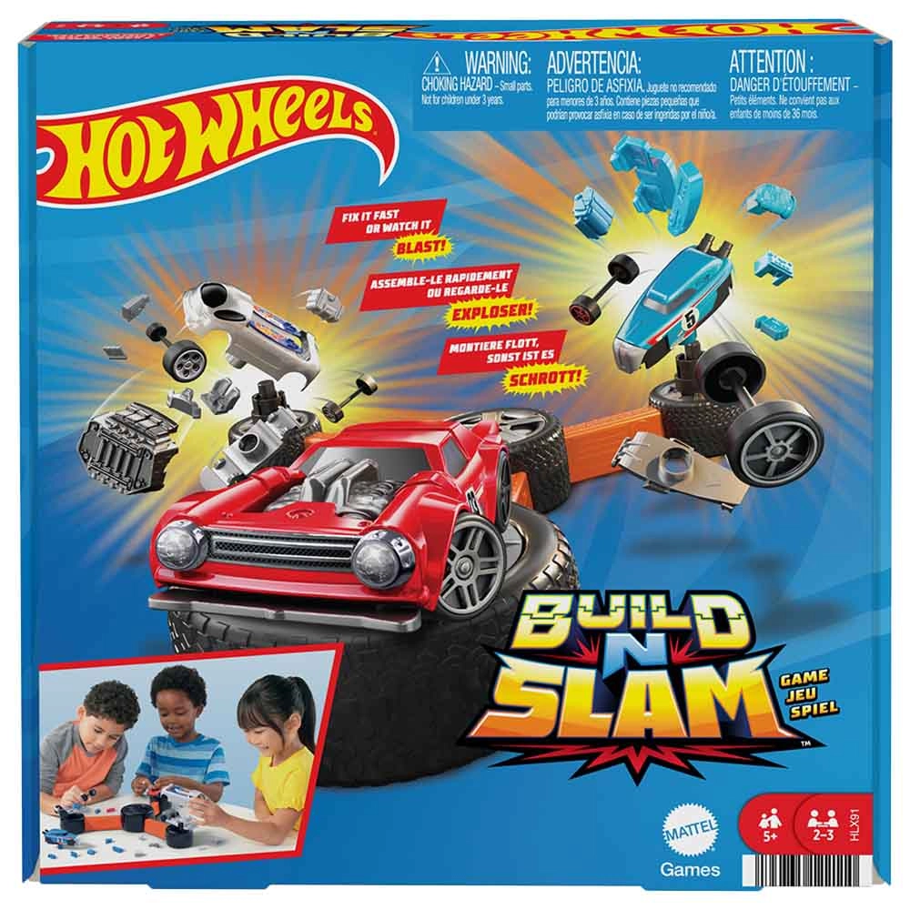 Hot Wheels Build 'N Slam Game