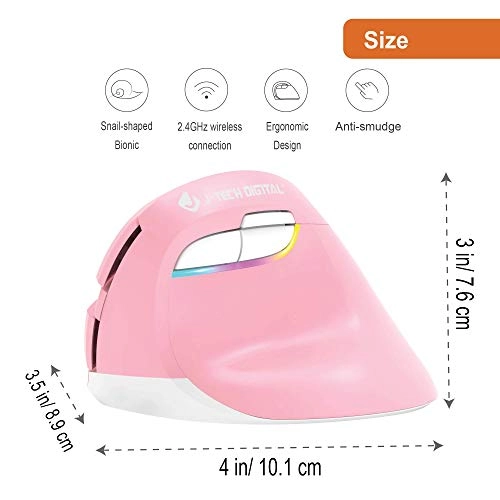 V628M-2.4G Ergonomic Vertical Mouse - Wireless