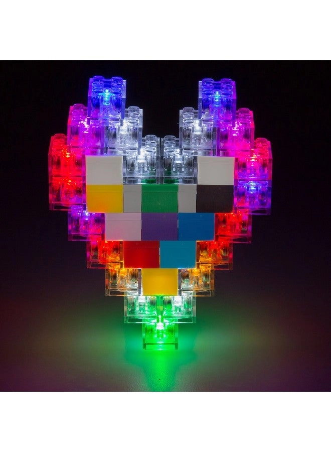 Light Up Building Blocks - Multicolor 40pcs