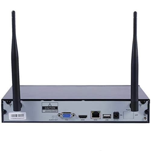 WIRELESS NVR - 4 channels + IP CAMERA