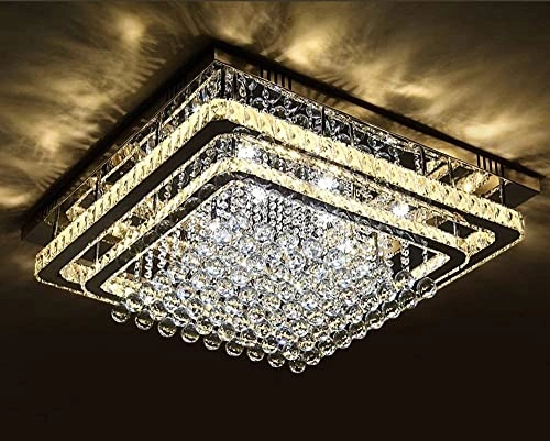 K9 Crystal Chandelier - cold white warm white neutral white Dimmable
