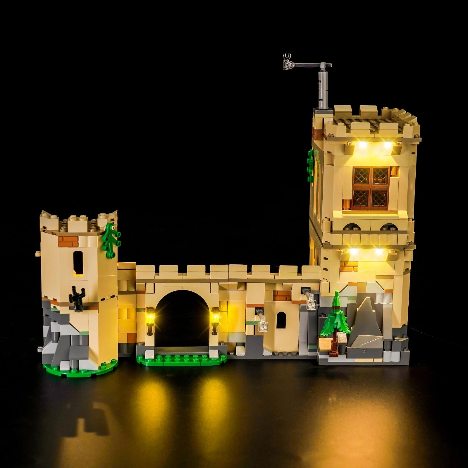 BrickBling LED Light Set - Compatible with Lego 76447 Hogwarts Castle DIY