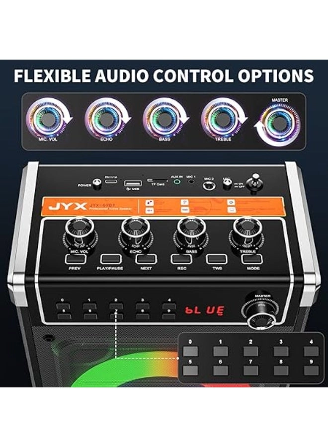 Karaoke machine - 2 wireless microphone