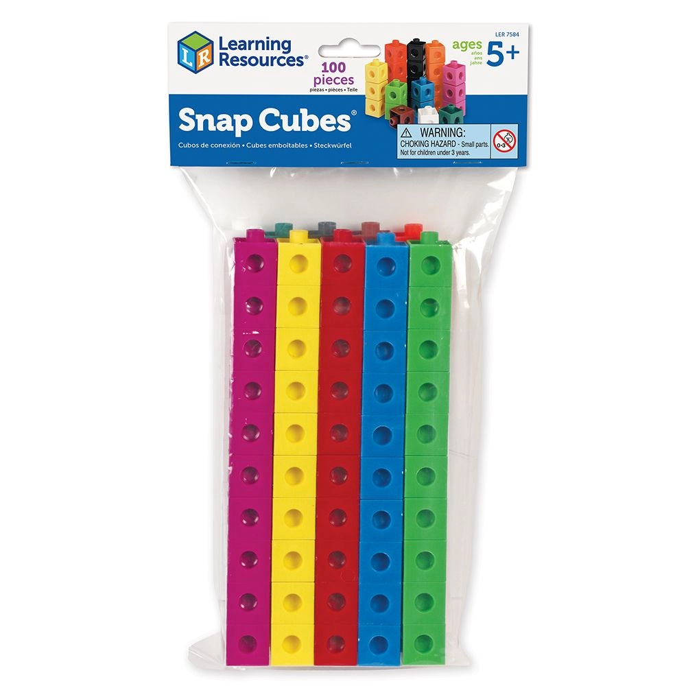 Math link Cubes Activity Set - 5+ Years 100 piece(s)