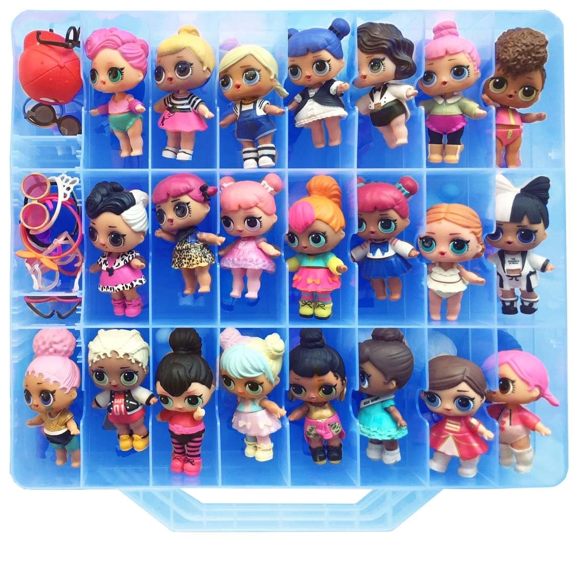 Double Sided Storage Container - Plastic
