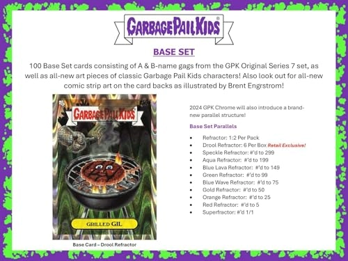 Chrome Garbage Pail Kids Series 7 - 28pcs