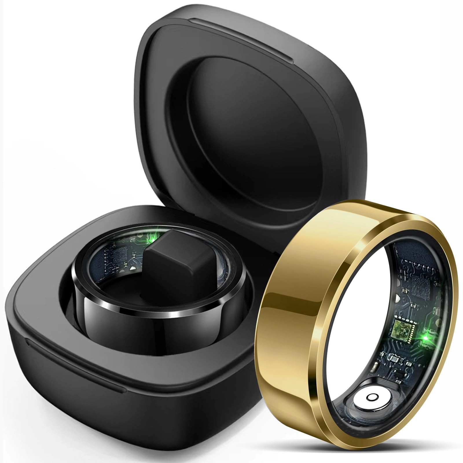 Smart Ring - Heart rate monitor Blood oxygen saturation Sleep Monitoring