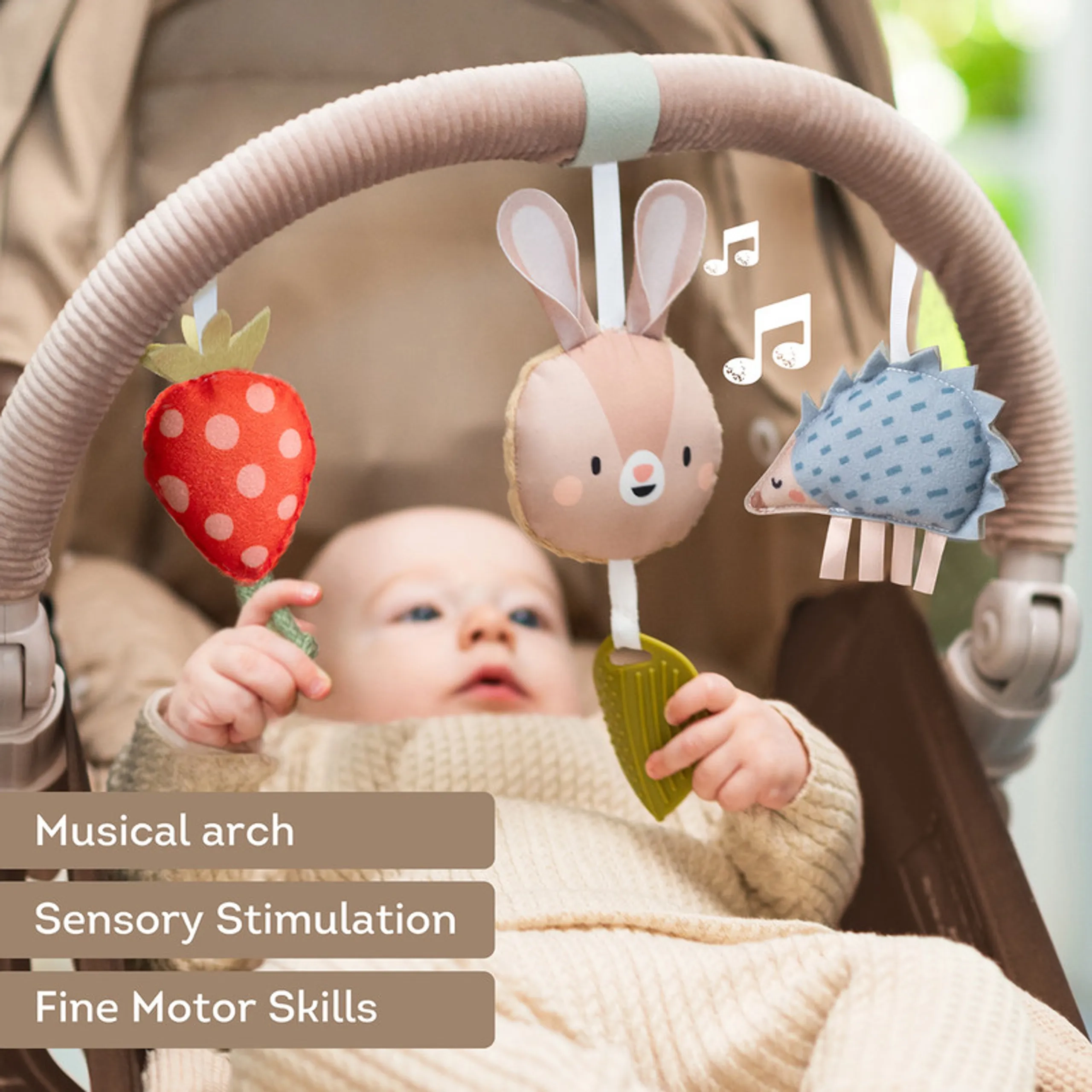 Musical Bunny Arch - Suitable for 0 month & above