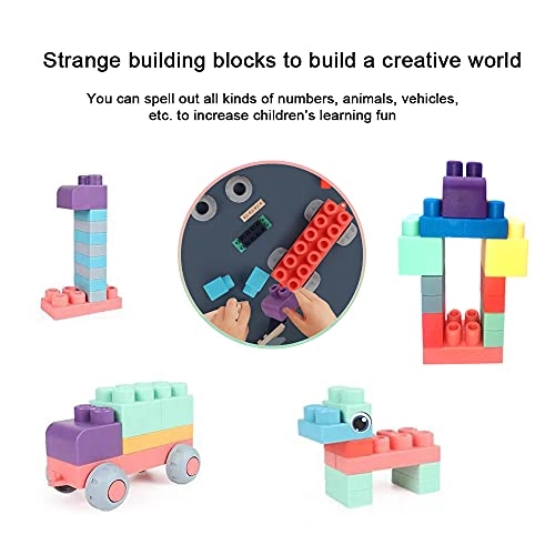 Soft Rubber Building Block - 1-3 Years Old 50 piece(s)