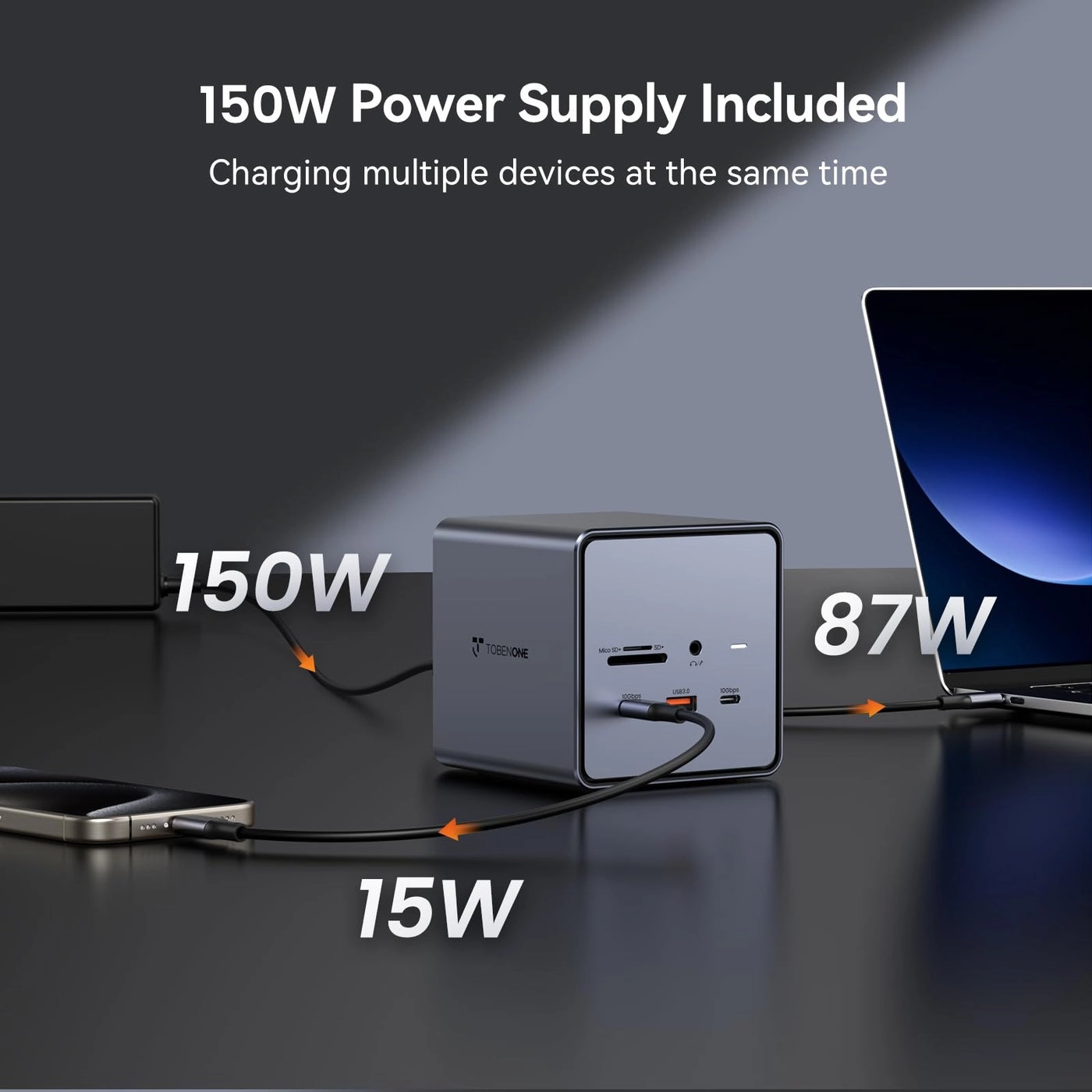 Docking Station Dual/Triple Monitor - USB C Windows/ChromeOS