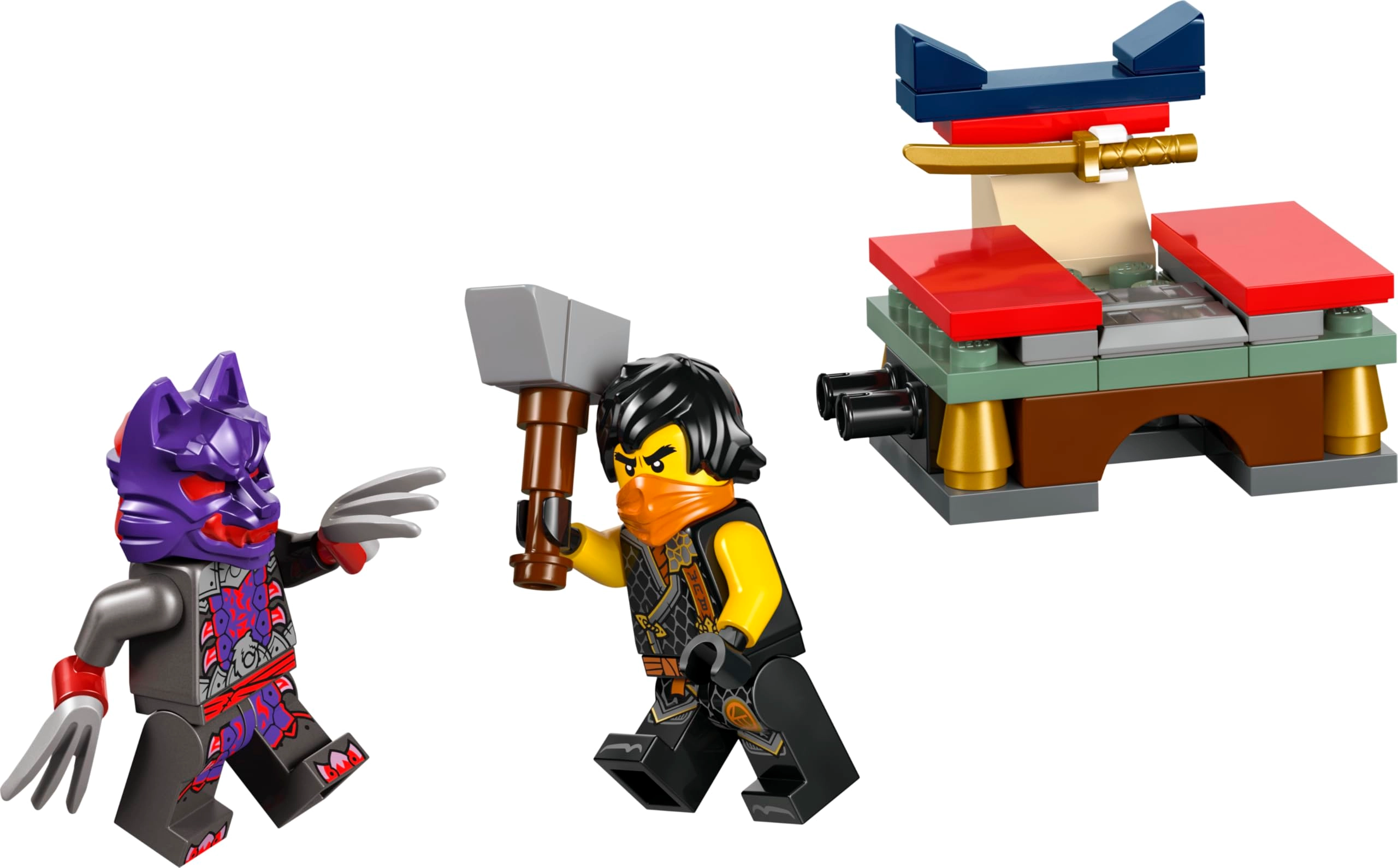 LEGO NINJAGO Tournament Training Ground & Kai and Rapton's Temple Battle (30675) - TV Show