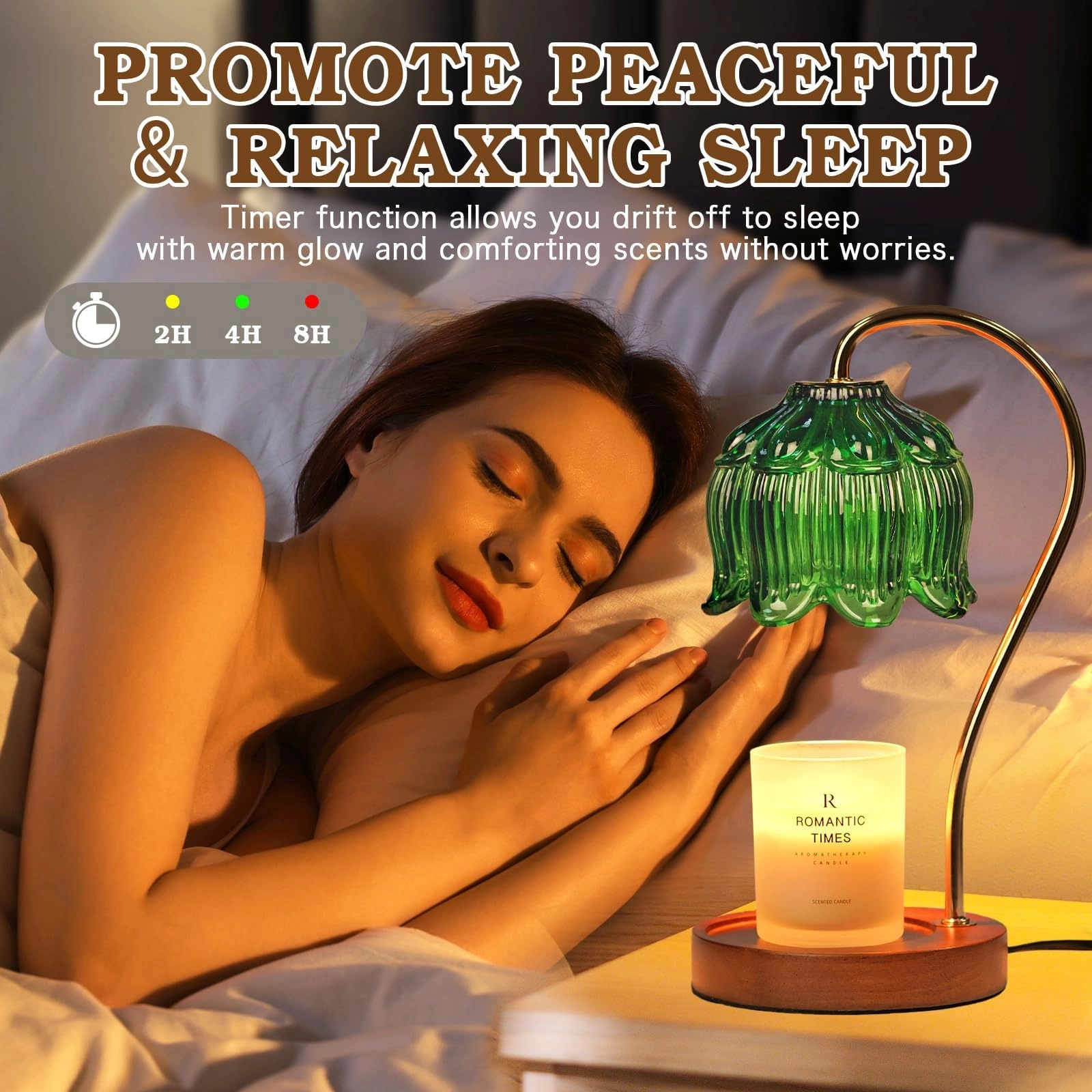 Strawberry Candle Warmer Lamp - Timer Dimmable