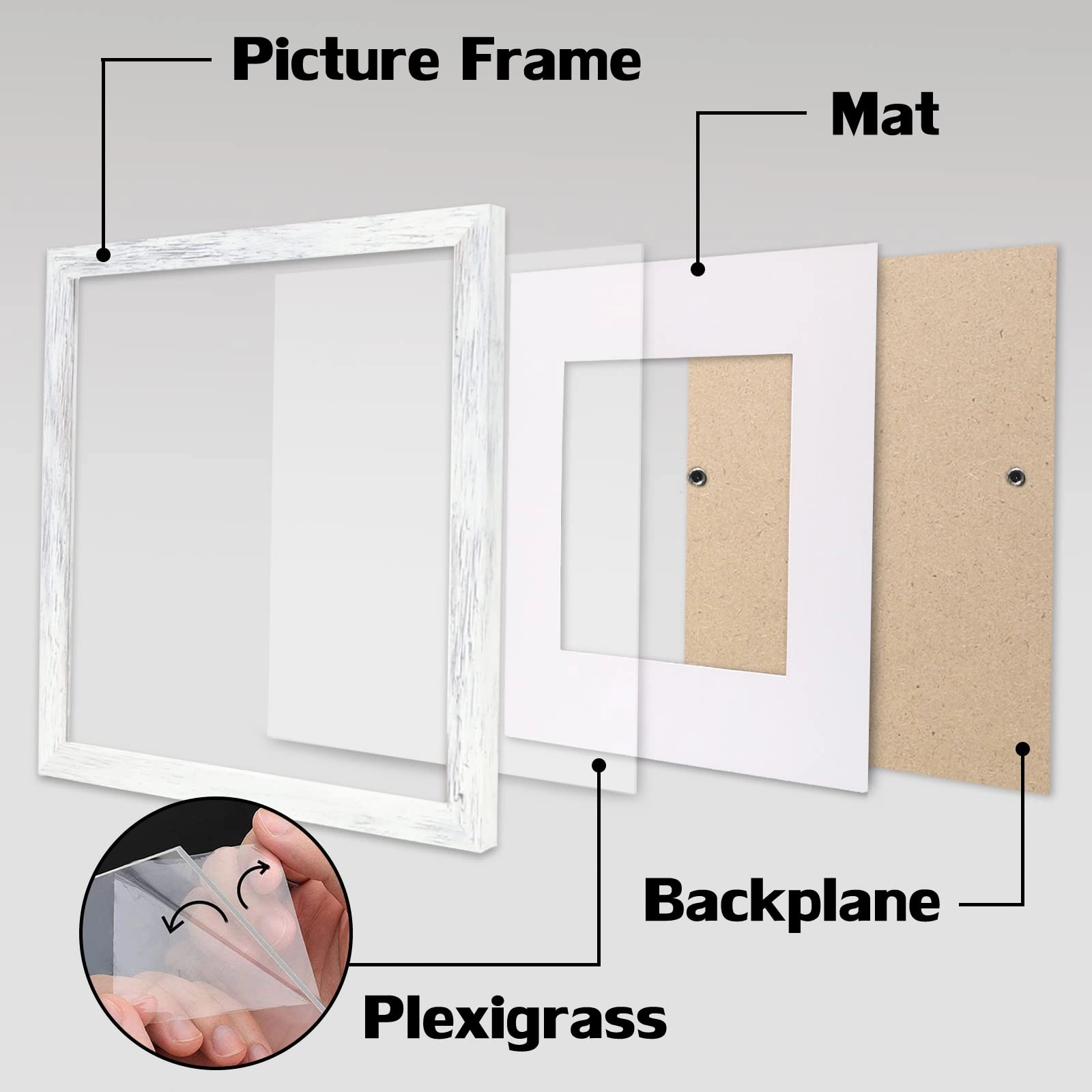 Picture Frame - 8x8 1.0 Count