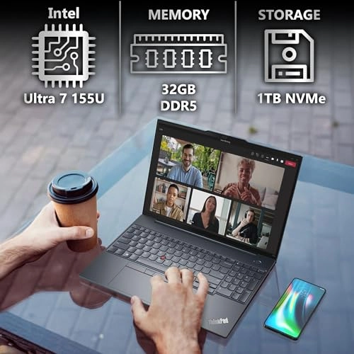 ThinkPad T16 - 16'' Core Ultra 7 155U 32GB DDR5 1TB SSD