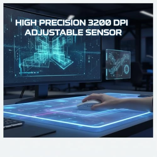 SMK-3381 Ergonomic Vertical Mouse - Wireless