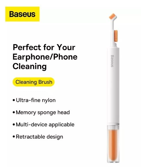 Cleaning Pen for Airpods Pro 3 2 1 - Dual Brush Heads Retractable Design