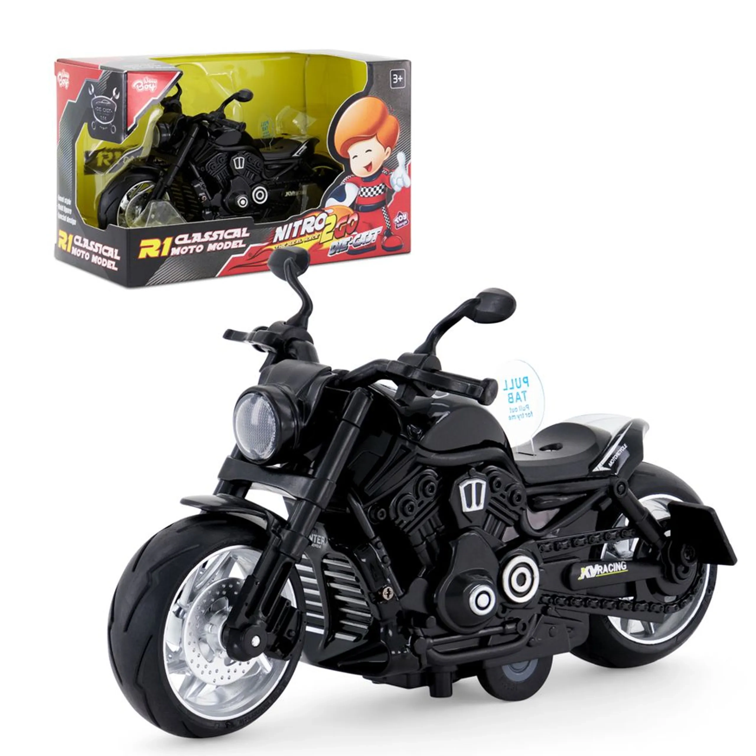 R1 Classical Moto - 1:12 1 Pc