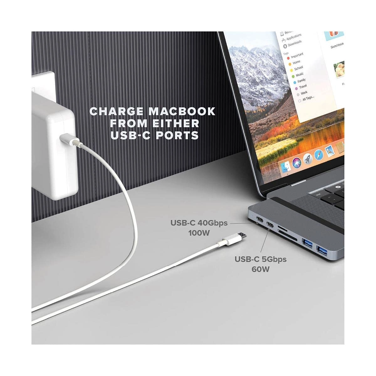 Hyperdrive Dual 4K HDMI 7 Port USB-C Hub