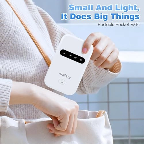 Portable WiFi 4G Travel Router - 4G LTE 802.11 b/g/n 300Mbps