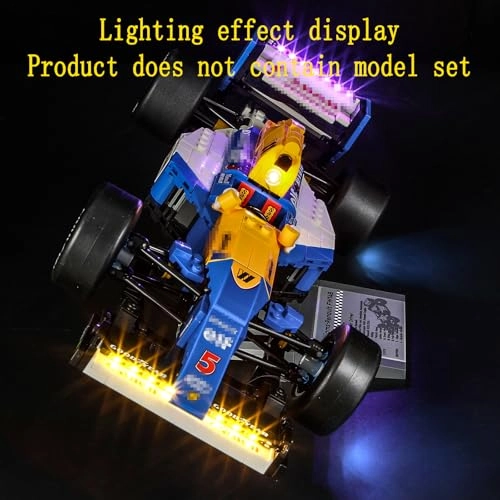LED Light Kit Compatible with LEGO Williams Racing FW14B & Nigel Mansell Building Blocks Model 10353