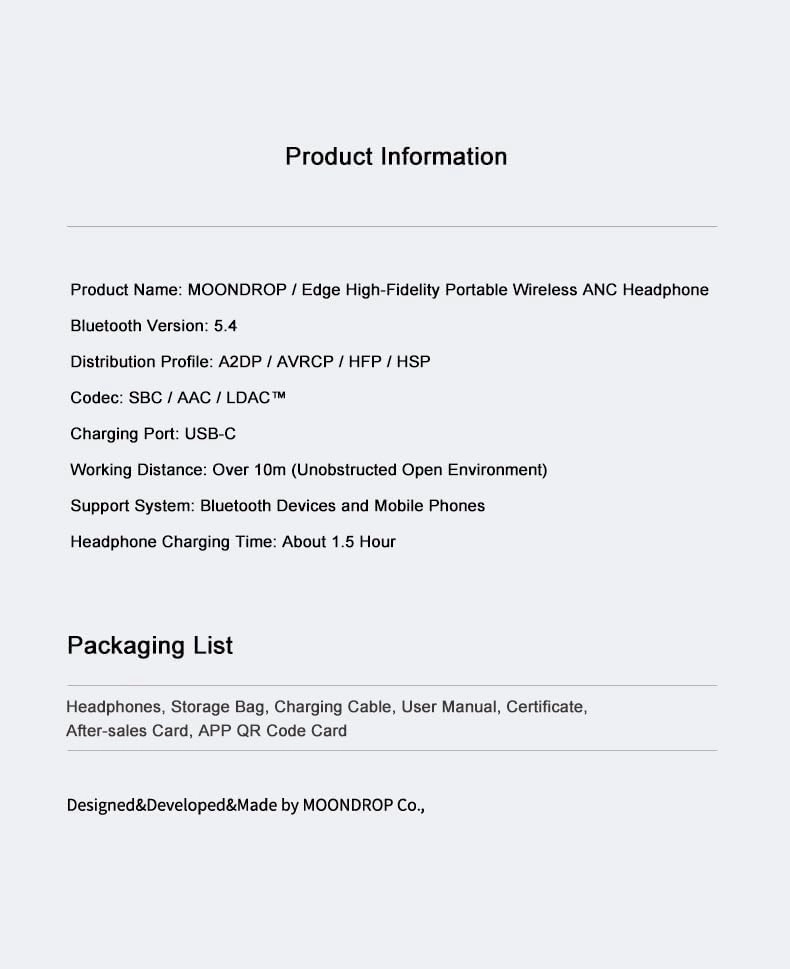 Edge Wireless Headphone