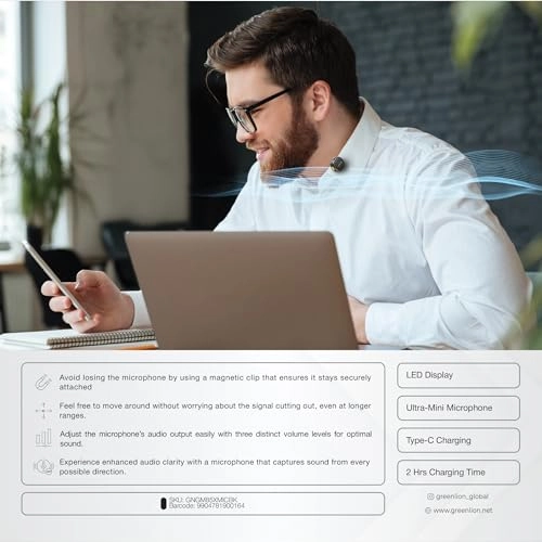 GM-85X USB+Lightning+Wireless Microphone