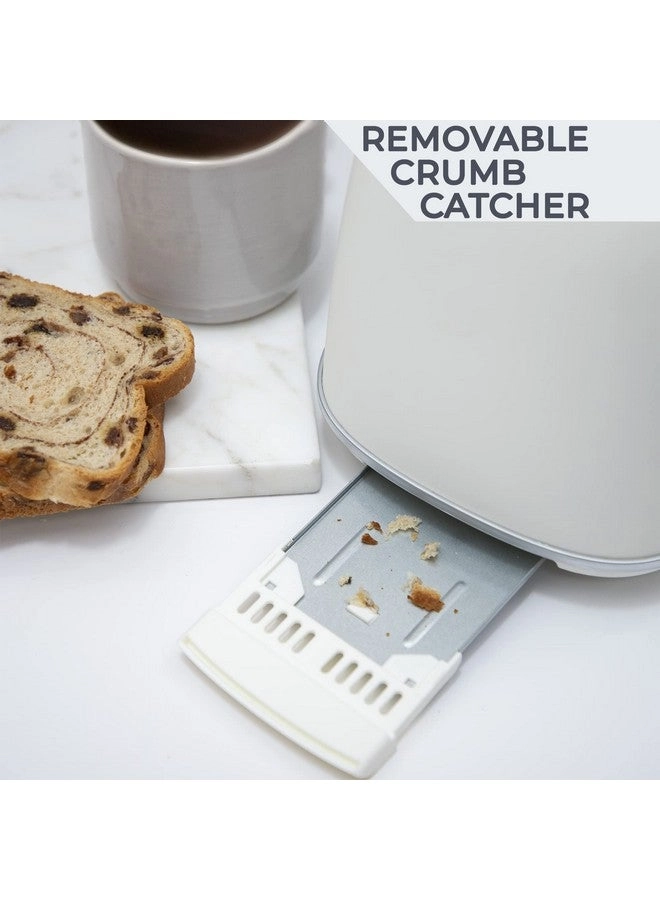 Retro Rounded Bread Toaster - 2 Slice
