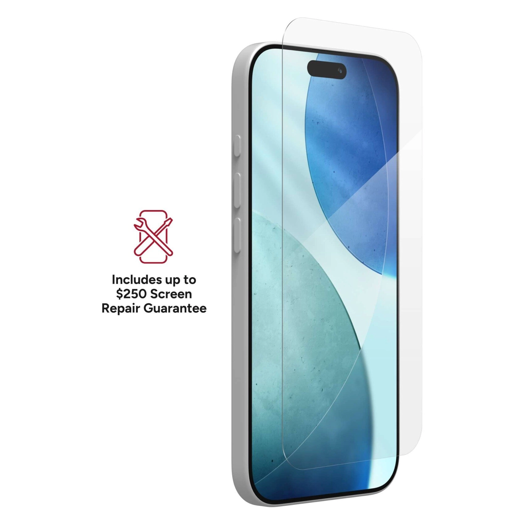 Clear Glass Screen Protector for Apple iPhone 17