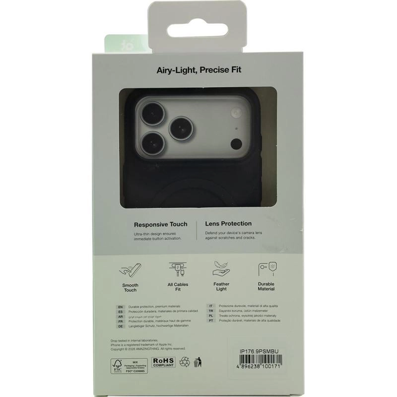 Cloudie Magspin Case - Soft Silicone Drop-Proof for iPhone 17 Pro Max