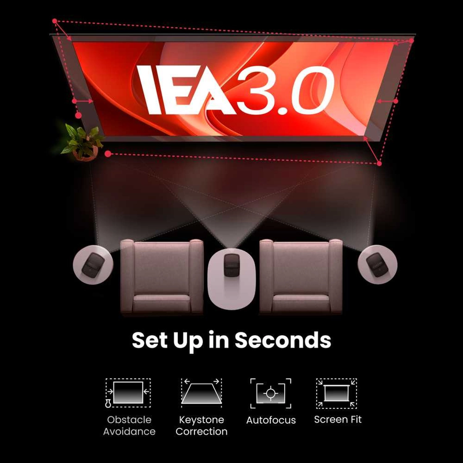 Mars 3 Air D2325 400 ANSI-Lumen