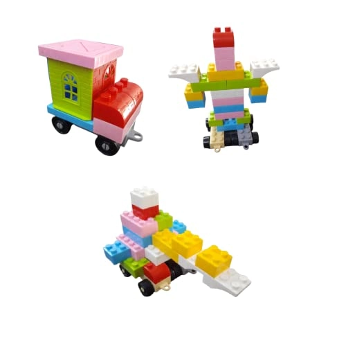 House Building Blocks - 65 pcs