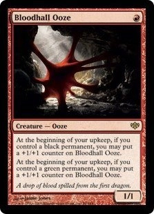Magic: the Gathering Bloodhall Ooze - Conflux