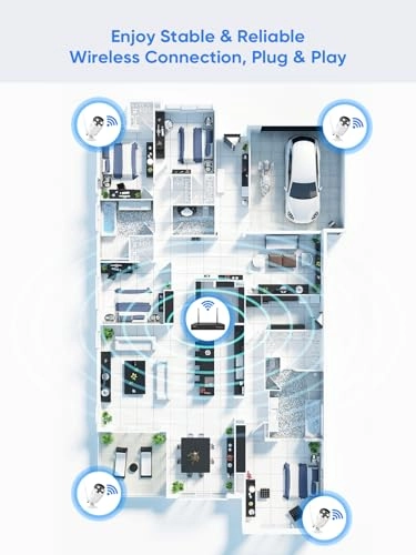 NVR Wireless Security Camera System - 16 channels