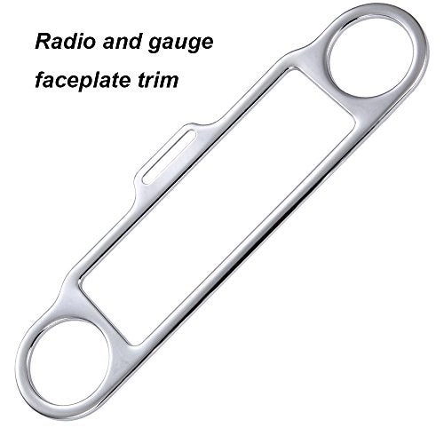 Stereo Accent Speedometer Speaker Trim Loop Set - Harley Davidson Electra Glide, Street Glide, Road Glide and Trike 1986-2013