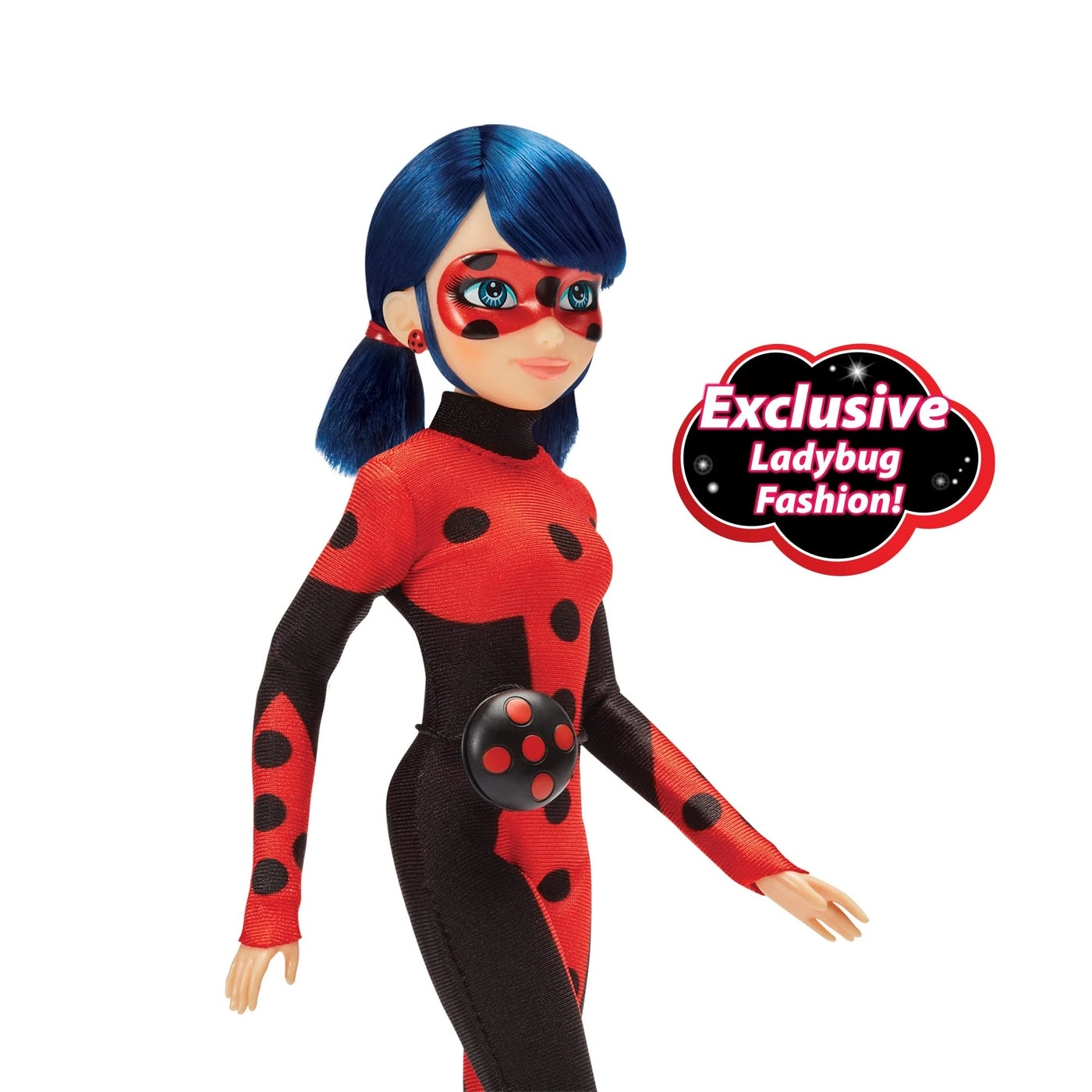 Ladybug Doll - Exclusive + Cat Noir Doll + Queen Bee Doll + Rena Rouge Doll
