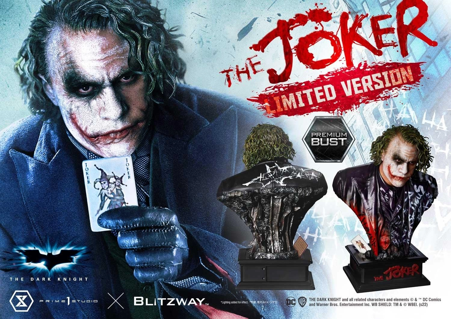 Joker - The Dark Knight Film Statue (72.5 cm)
