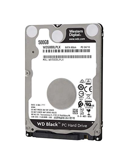 (Refurbished) 2.5" 7200rpm 32MB SATA 6Gb/s (WD5000LPLX-cr) - 500GB