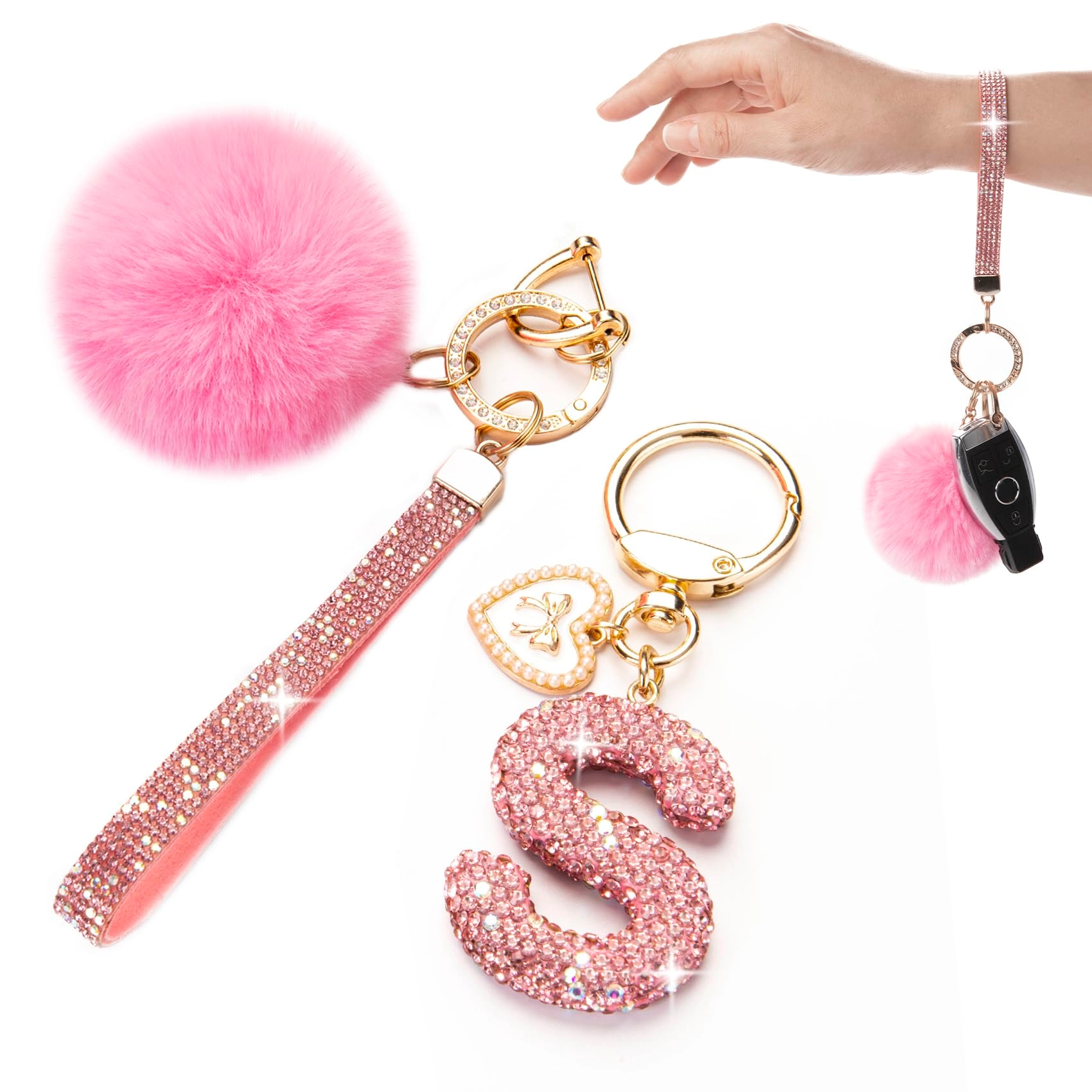 Initial Keychain - Letter