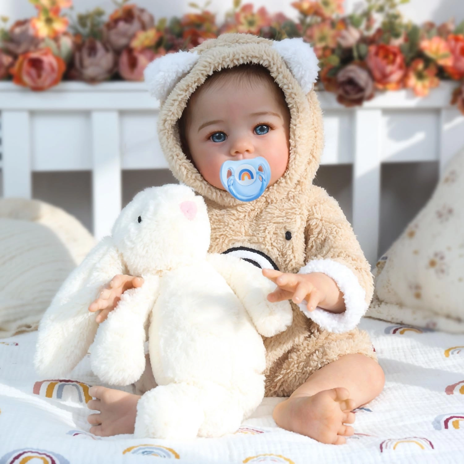 WOOROY Abigail Reborn Baby Doll - 18 Inch Vinyl Ages 3+