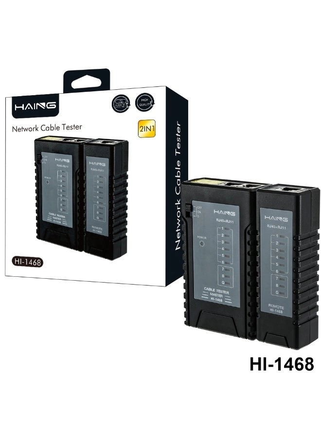 Network Cable Tester - RJ45 RJ11 RJ12 CAT5 UTP LAN
