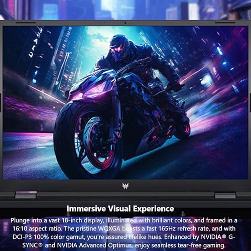 Predator Helios Neo 18 PHN18-71-77JT - 18'' Core i7-14700HX 16GB DDR5 1TB SSD