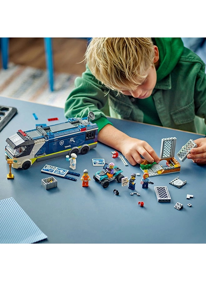 City Police Mobile Crime Lab Truck (60418)