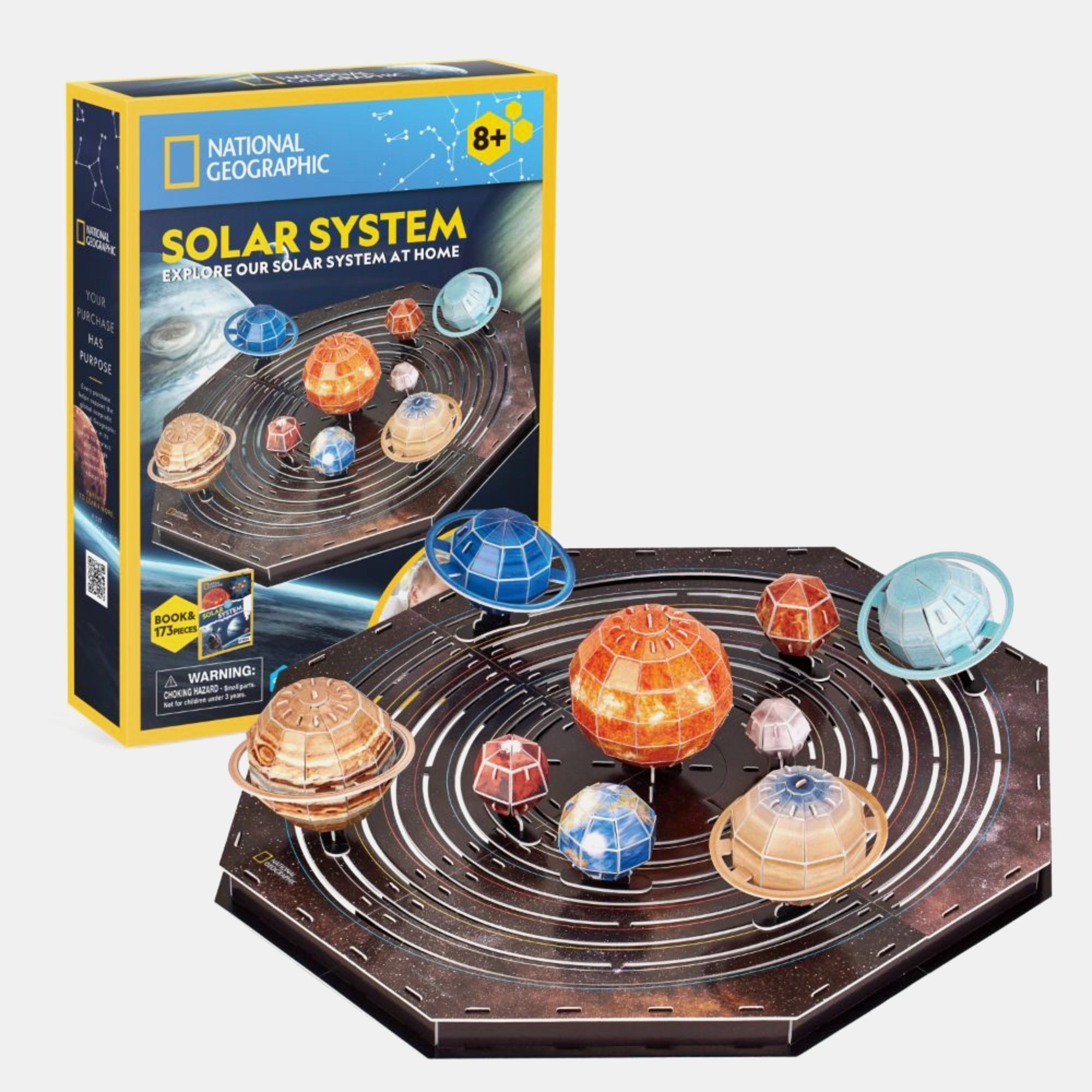 Solar System 3D Puzzle (Ds1087H) - 173 pcs