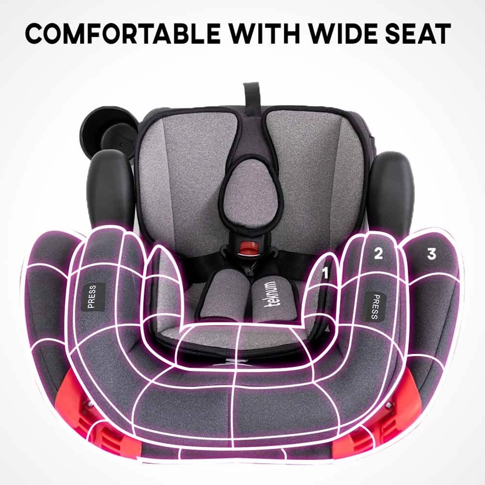 Pack And Go Foldable Car Seat - Group 1/2/3 (9-36Kg)