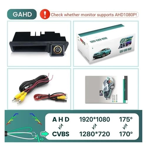 Reversing Camera - RCA interface PAL 512(H)X582(V); NTSC 512(H)X492(V)