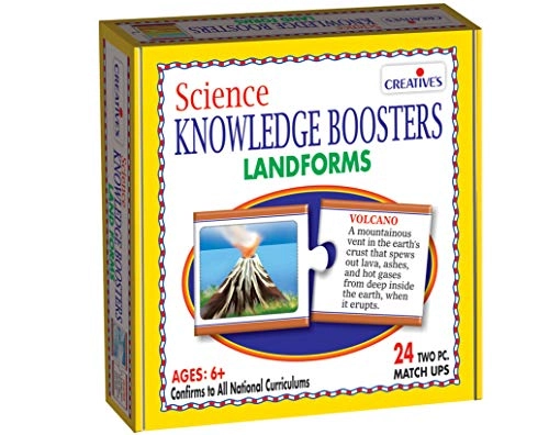 Science Knowledge Booster - Land Forms - 6 years+ 24 pieces